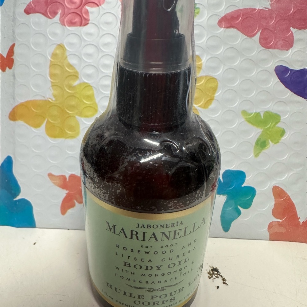 Sealed Marianella Rosewood Body Oil Bergamot
